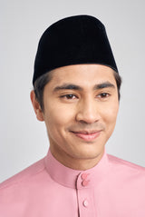 Patawali Classic Fit Baju Melayu Cekak Musang - Dusty Pink