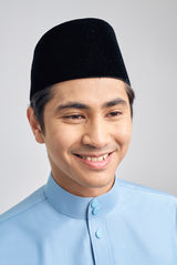 Patawali Classic Fit Baju Melayu Cekak Musang - Light Blue