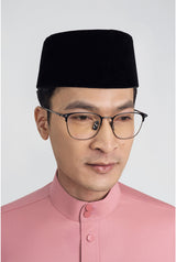 Patawali Modern Fit Baju Melayu Cekak Musang - Dusty Pink