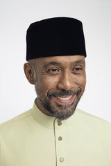 Patawali Modern Fit Baju Melayu Cekak Musang - Honeydew