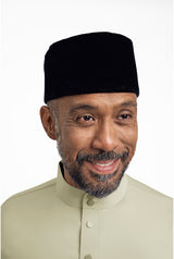 Patawali Modern Fit Baju Melayu Cekak Musang - Light Khaki