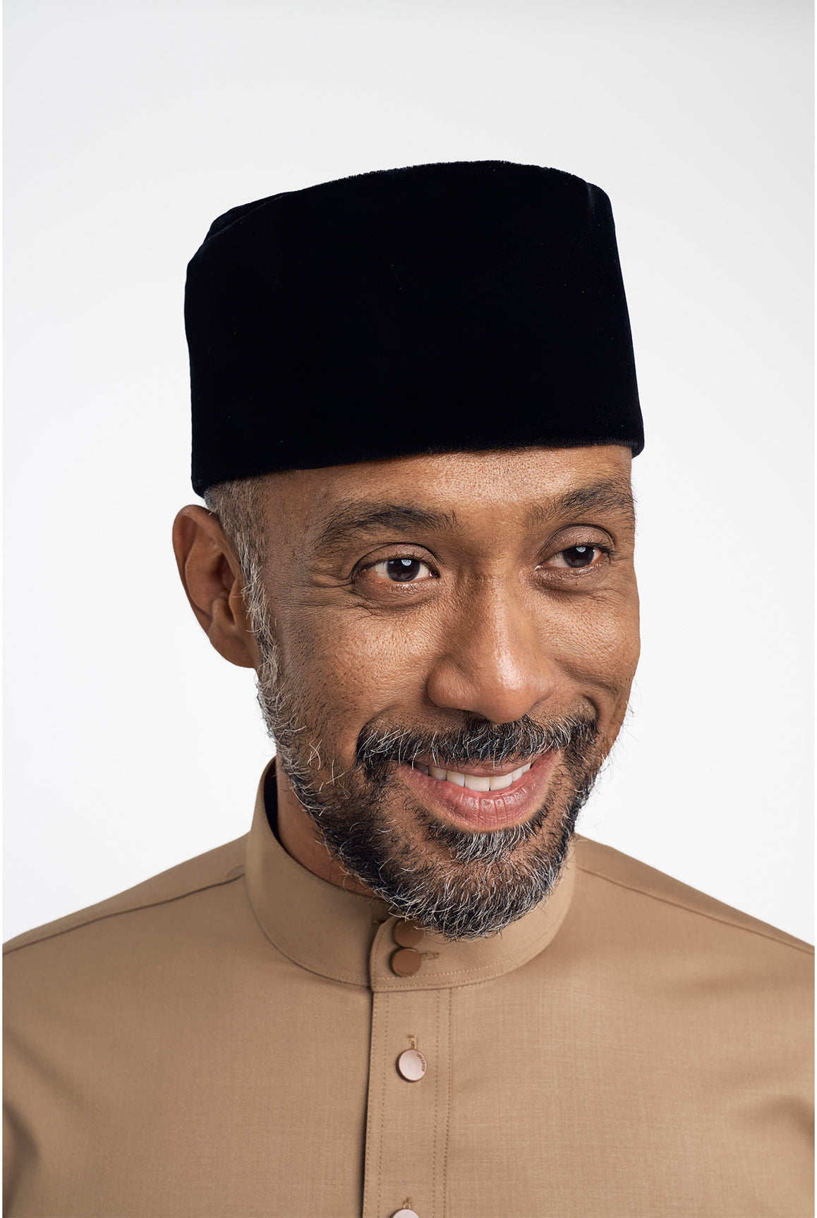 Patawali Modern Fit Baju Melayu Cekak Musang - Hazel Brown