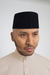 Patawali Modern Fit Baju Melayu Cekak Musang - Beige