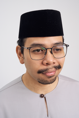 Patawali Classic Fit Baju Melayu Teluk Belanga - Ash Grey