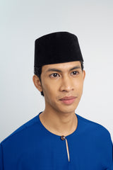 Patawali Classic Fit Baju Melayu Teluk Belanga - Royal Blue