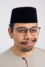 Patawali Classic Fit Baju Melayu Teluk Belanga - Light Olive