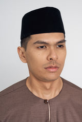 Patawali Classic Fit Baju Melayu Teluk Belanga - Espresso