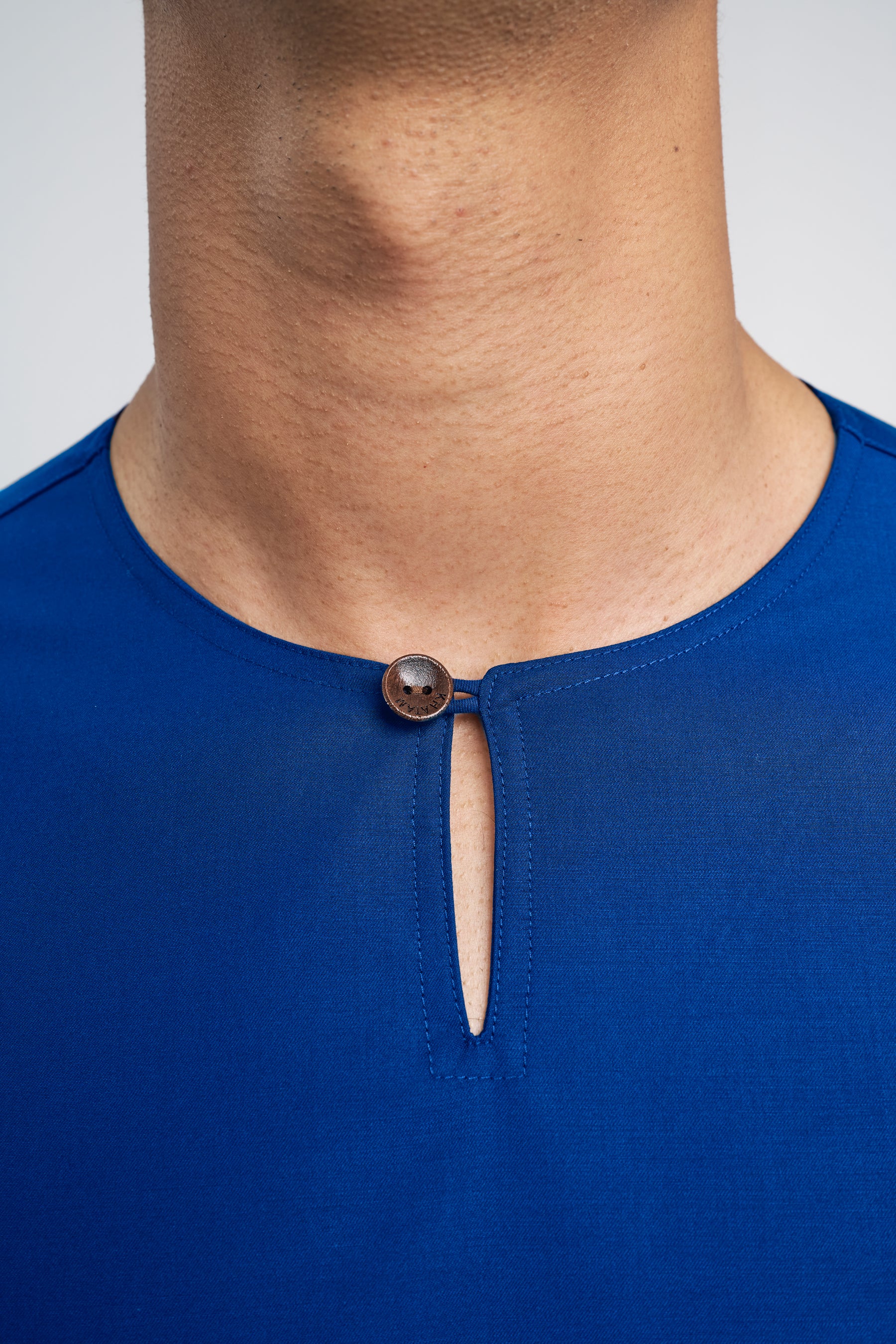 Patawali Modern Fit Baju Melayu Teluk Belanga - Royal Blue