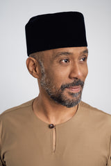 Patawali Modern Fit Baju Melayu Teluk Belanga - Hazel Brown