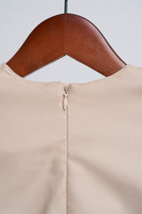 Patawali Baby Boys Baju Melayu Teluk Belanga - Beige