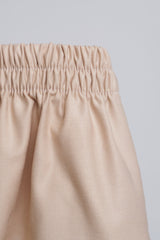 Patawali Baby Boys Baju Melayu Teluk Belanga - Beige