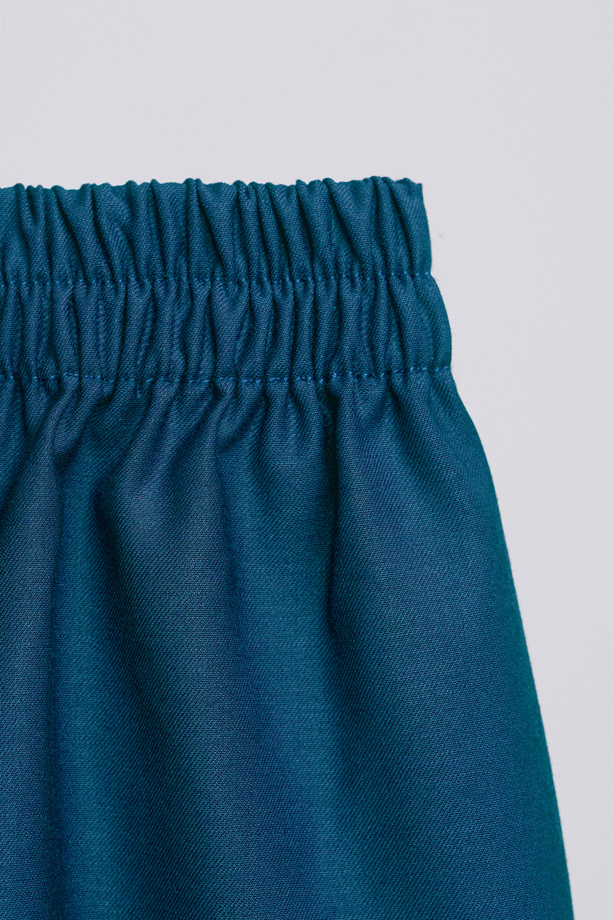 Patawali Baby Boys Baju Melayu Teluk Belanga - Deep Teal