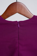 Patawali Baby Boys Baju Melayu Teluk Belanga - Purple Manggis