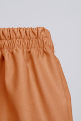 Patawali Baby Boys Baju Melayu Teluk Belanga - Apricot