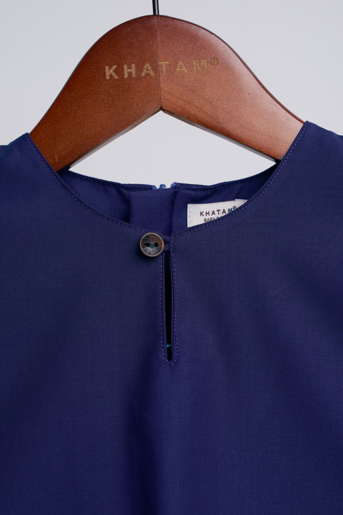 Patawali Baby Boys Baju Melayu Teluk Belanga - Dark Navy