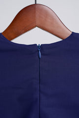 Patawali Baby Boys Baju Melayu Teluk Belanga - Dark Navy