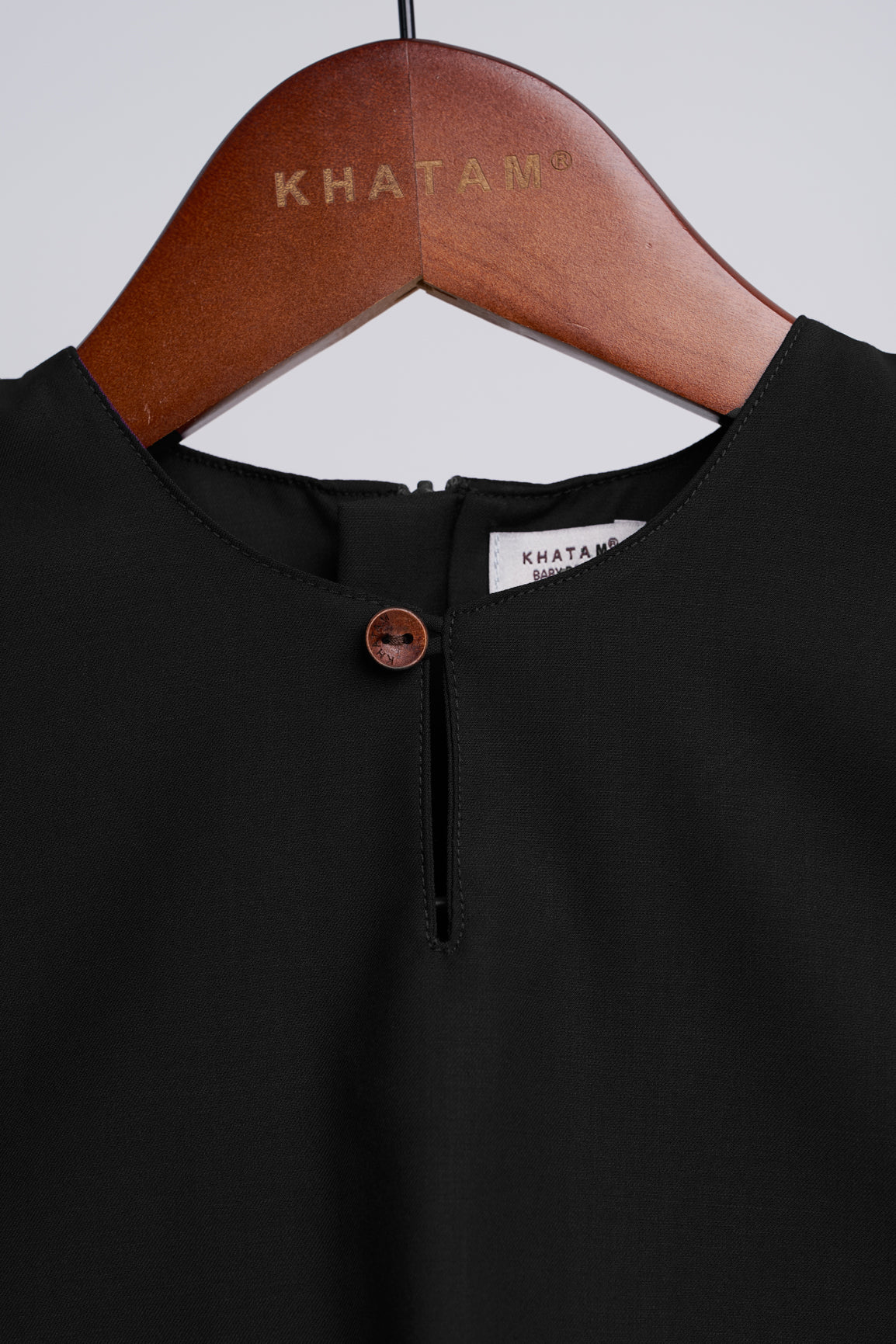 Patawali Baby Boys Baju Melayu Teluk Belanga - Opal Black