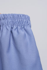 Patawali Baby Boys Baju Melayu Teluk Belanga - Stone Blue