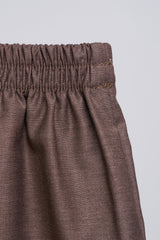 Patawali Baby Boys Baju Melayu Teluk Belanga - Espresso