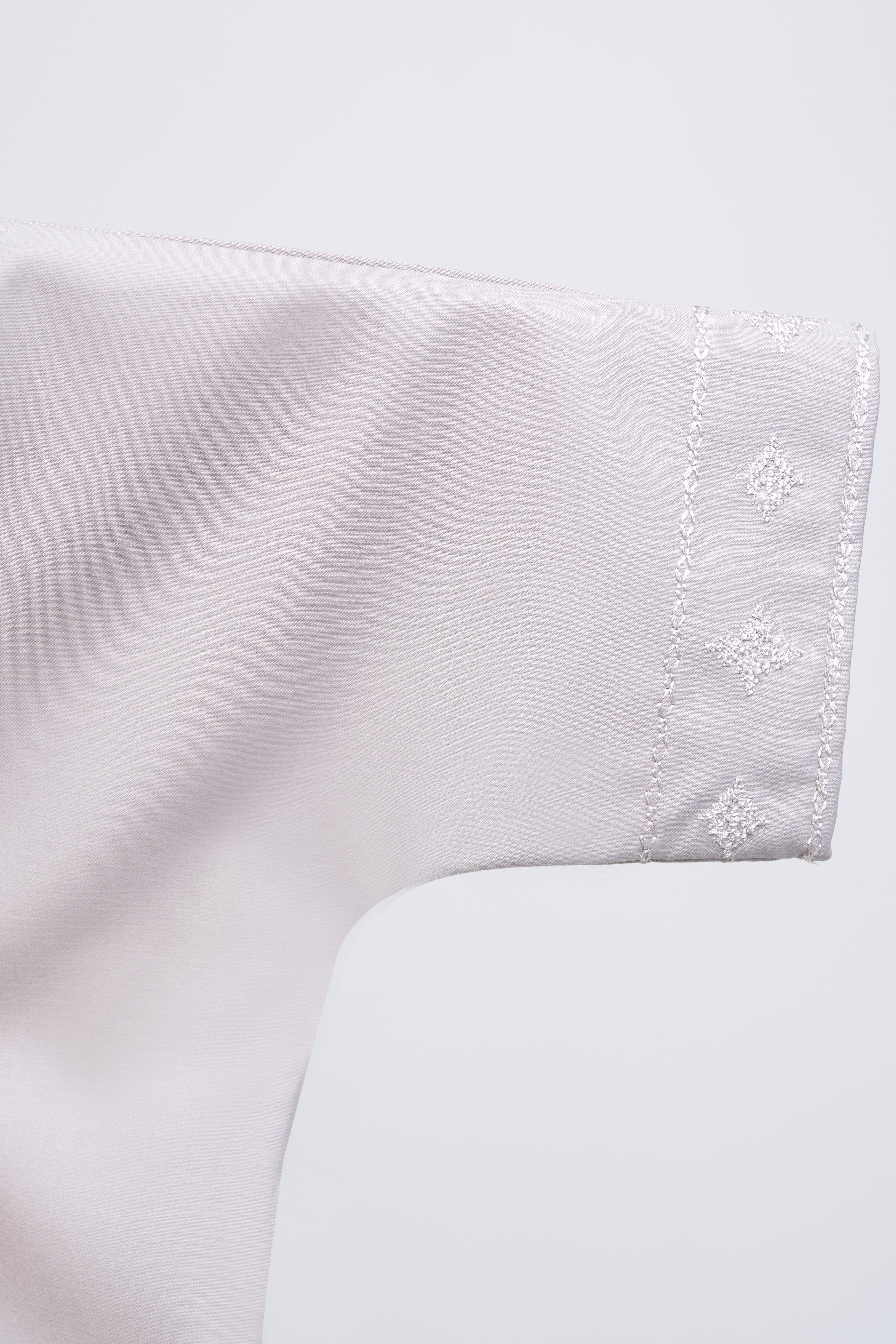 Patawali Baby Girls Baju Kurung - Ash Grey