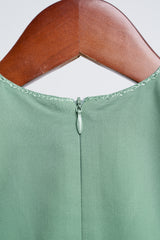 Patawali Baby Girls Baju Kurung - Grass Green