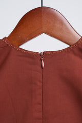 Patawali Baby Girls Baju Kurung - Bean Brown