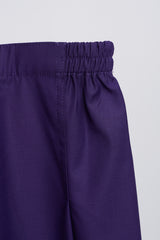 Patawali Baby Girls Baju Kurung - Dark Indigo