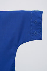 Patawali Baby Girls Baju Kurung - Royal Blue