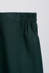 Patawali Baby Girls Baju Kurung - Deep Green