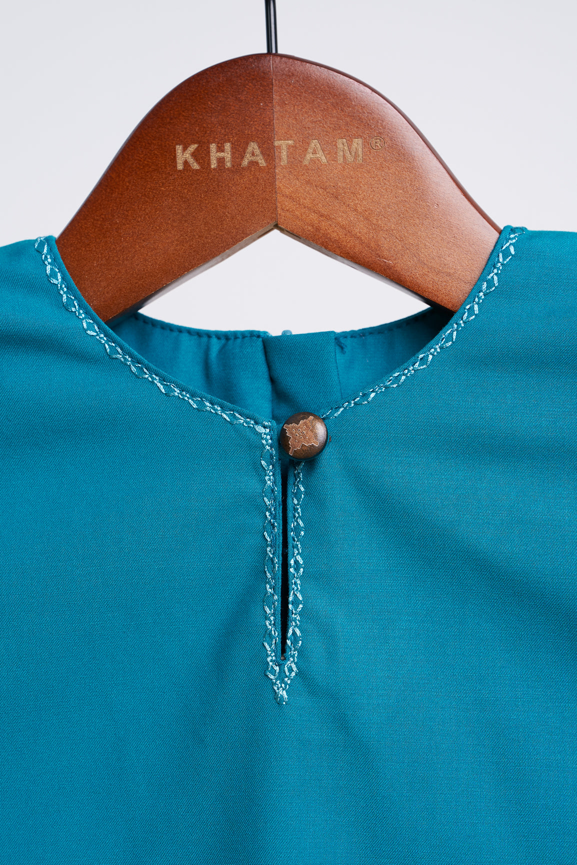 Patawali Baby Girls Baju Kurung - Turquoise