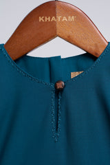 Patawali Baby Girls Baju Kurung - Deep Teal