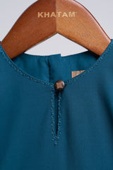 Patawali Baby Girls Baju Kurung - Deep Teal