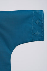 Patawali Baby Girls Baju Kurung - Deep Teal