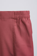 Patawali Baby Girls Baju Kurung - Dark Rose