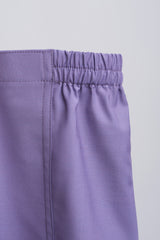 Patawali Baby Girls Baju Kurung - Purple Yam