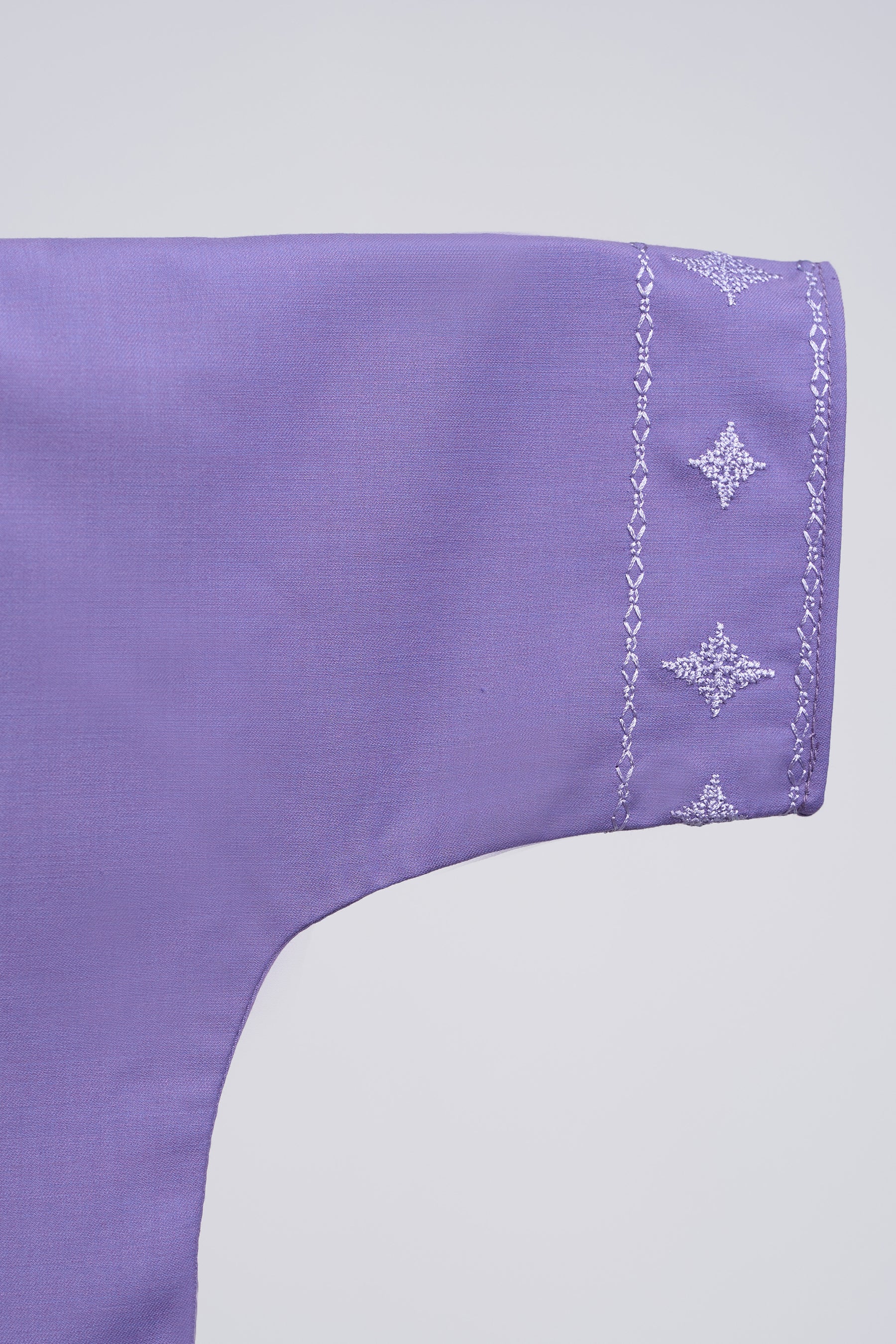 Patawali Baby Girls Baju Kurung - Purple Yam