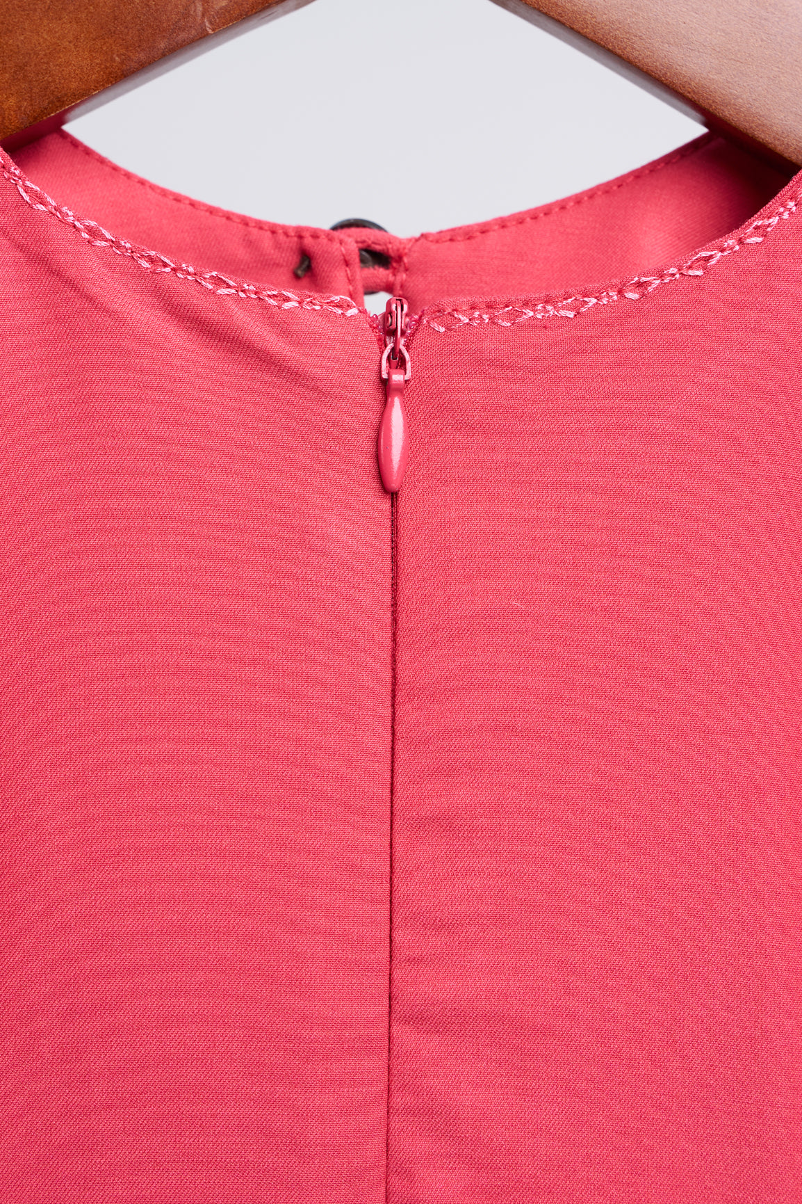 Patawali Baby Girls Baju Kurung - Rose Red