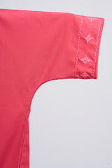 Patawali Baby Girls Baju Kurung - Rose Red