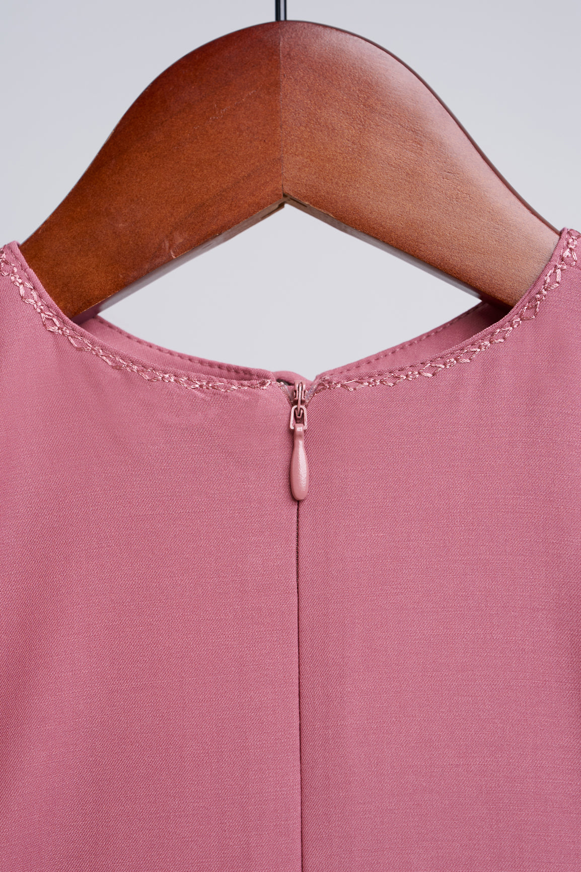 Patawali Baby Girls Baju Kurung - Pink Belacan