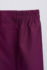 Patawali Baby Girls Baju Kurung - Purple Manggis