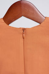 Patawali Baby Girls Baju Kurung - Apricot