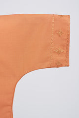 Patawali Baby Girls Baju Kurung - Apricot