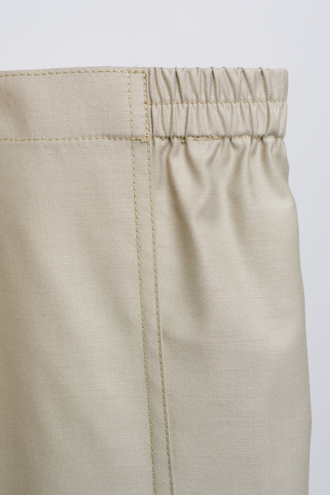 Patawali Baby Girls Baju Kurung - Light Khaki