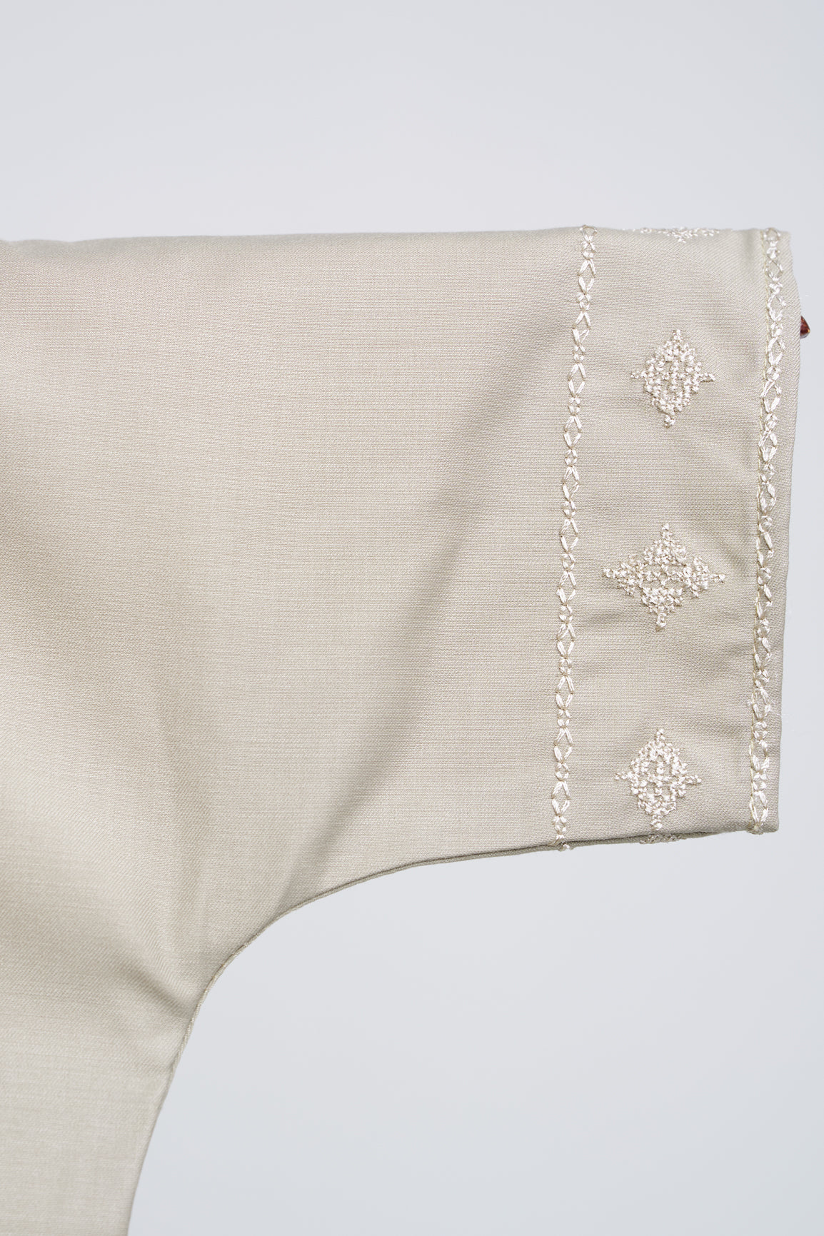 Patawali Baby Girls Baju Kurung - Light Khaki