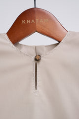 Patawali Baby Girls Baju Kurung - Light Taupe