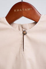 Patawali Baby Girls Baju Kurung - Ecru Beige