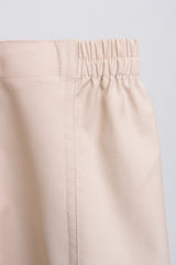 Patawali Baby Girls Baju Kurung - Ecru Beige