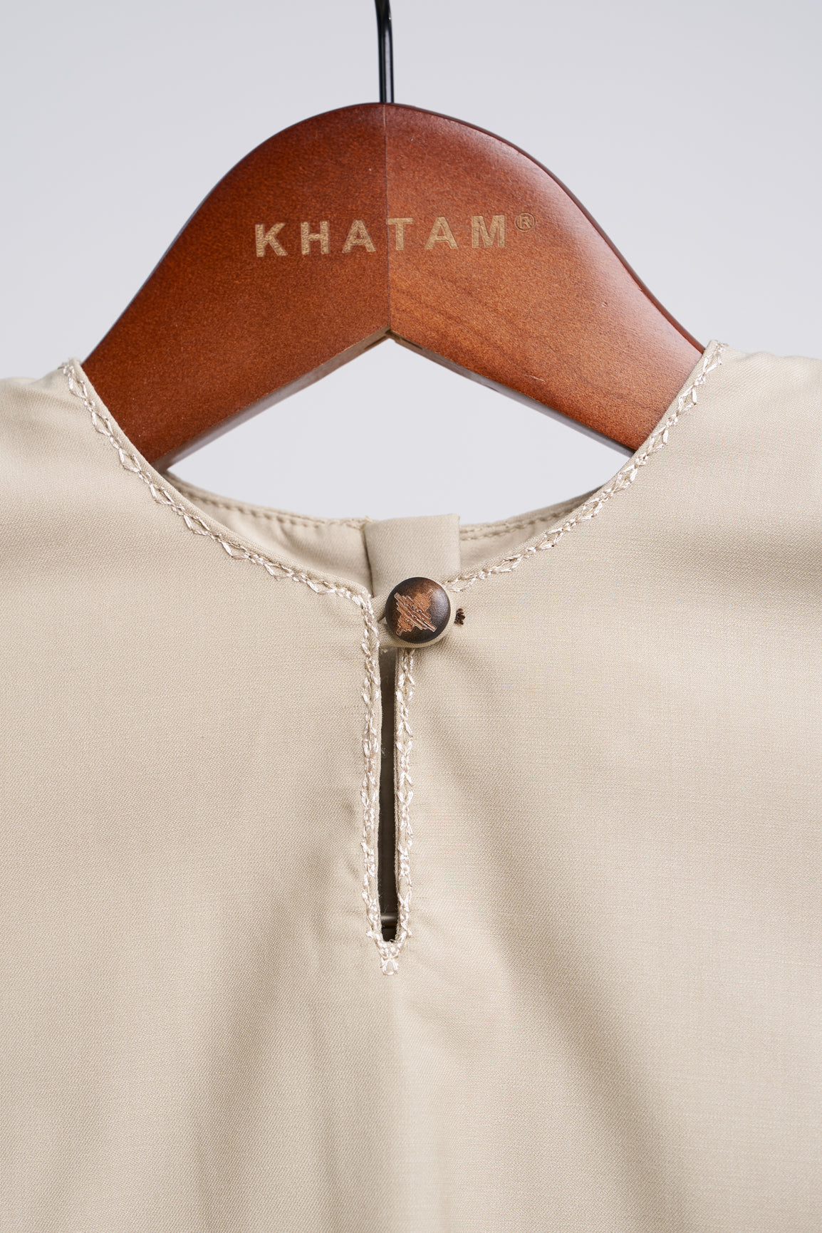 Patawali Baby Girls Baju Kurung - Light Olive