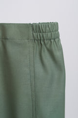 Patawali Baby Girls Baju Kurung - Pickle Green