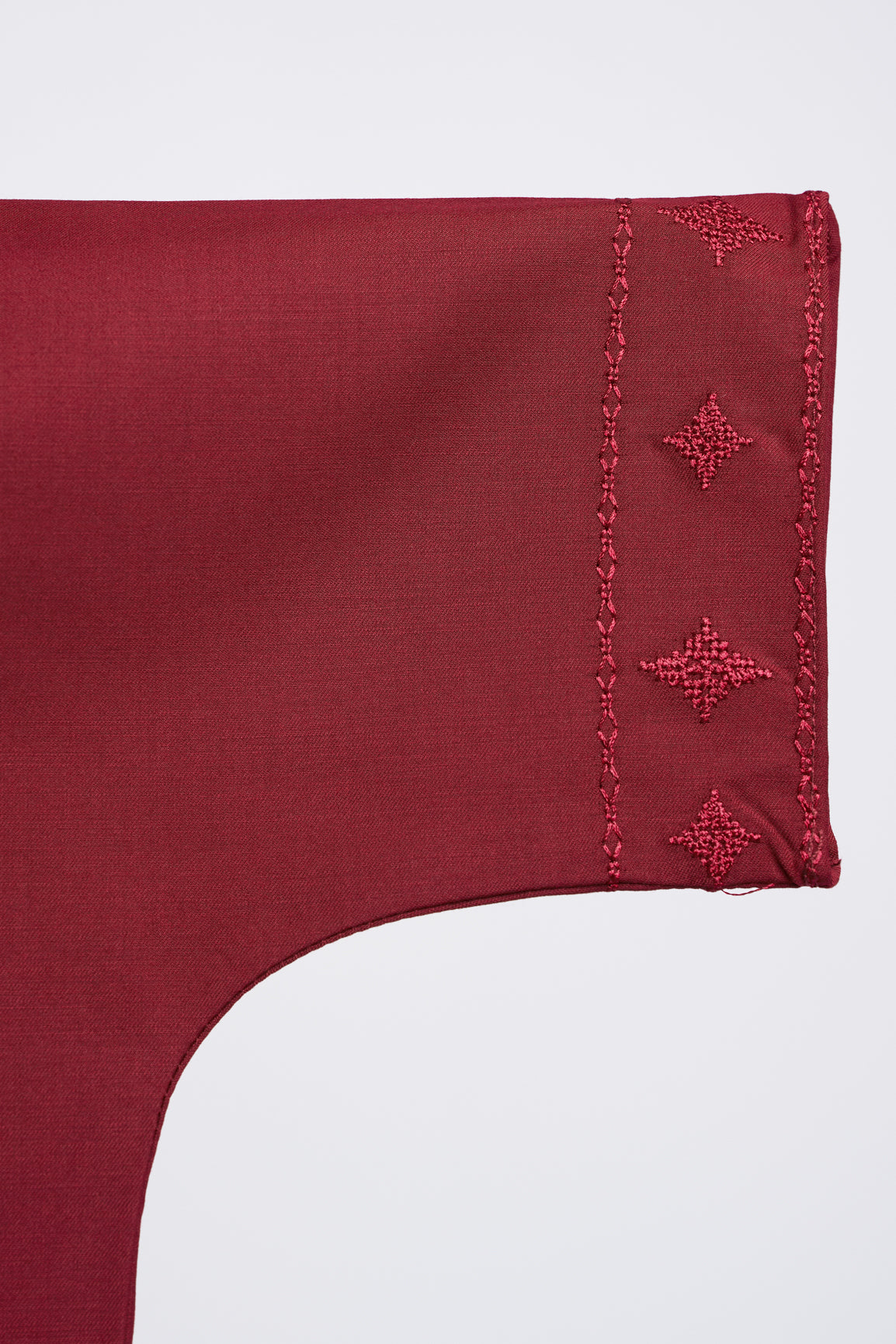 Patawali Baby Girls Baju Kurung - Mahogany Red